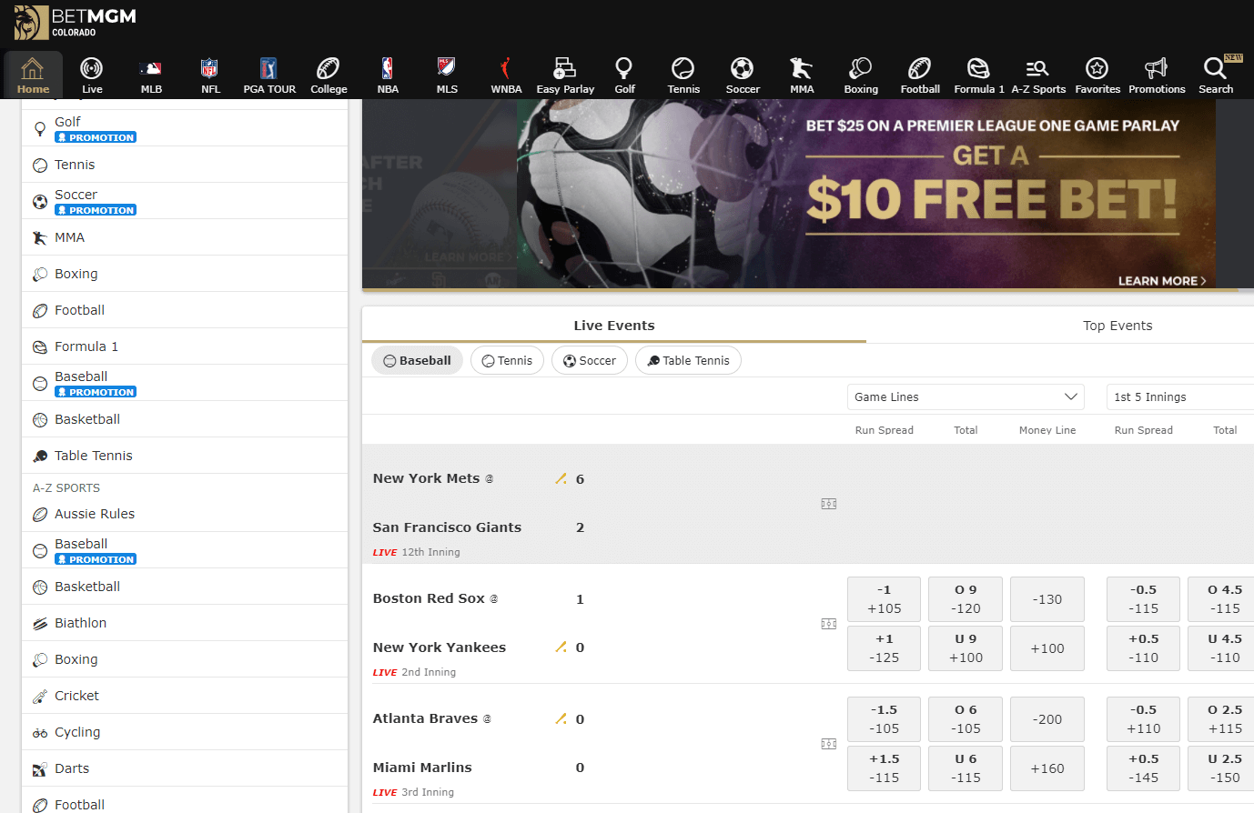 Betmgm sportsbook app