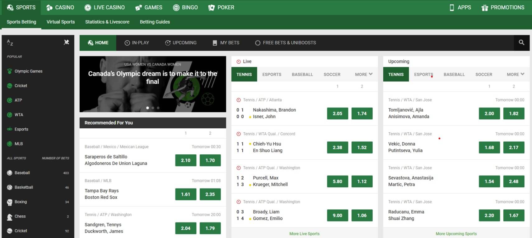 Unibet Arizona desktop app